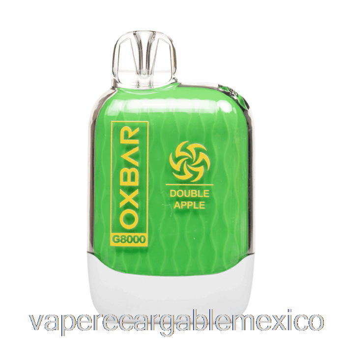Vape Recargable Oxbar G8000 Desechable Doble Manzana